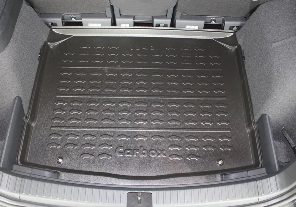 Skoda Karoq (2017 onwards):Carbox Form S boot liner, black, for Seat Ateca / Skoda Karoq, 201843000