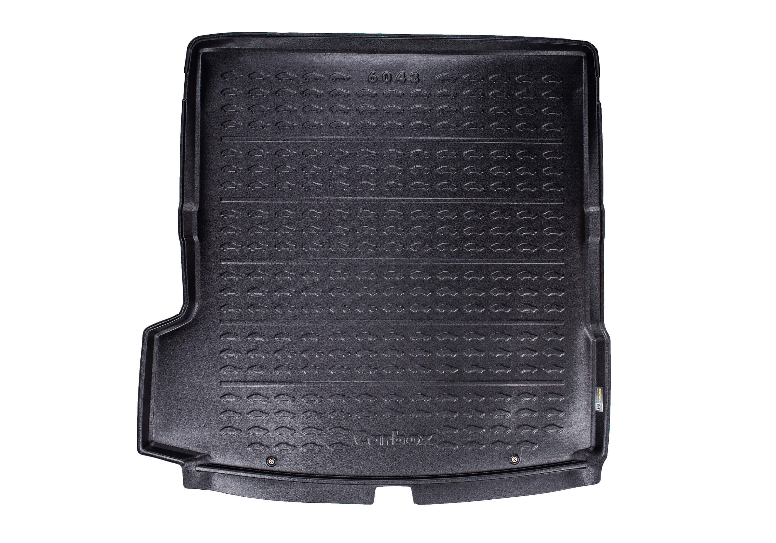 Carbox Form S boot liner, black, for , 206043000:Volvo XC90 15 onwith the third row of seats folded