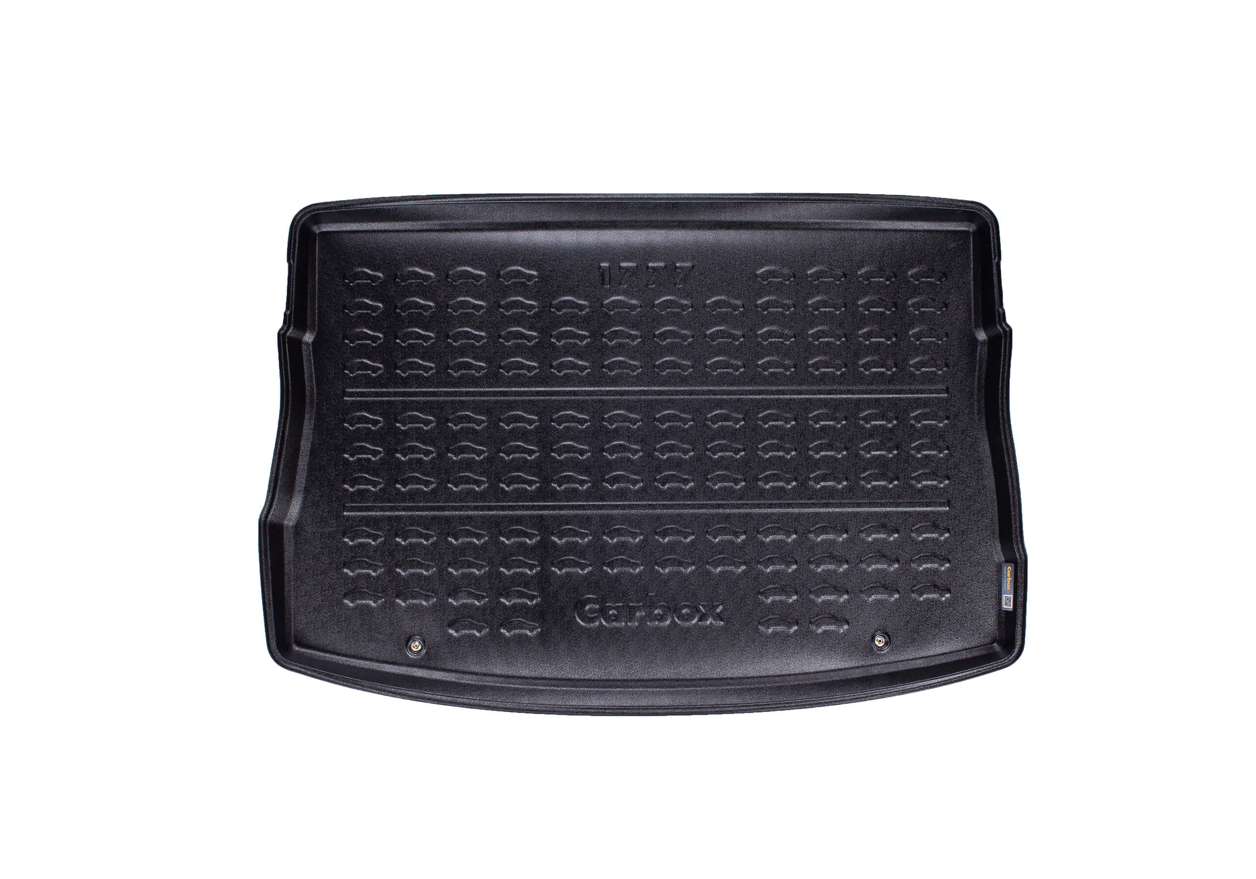 Carbox Form S boot liner, black, for VW Golf, 201777000: VW Golf 5dr 13-20for cars with the boot floor in the higher position and also the e-Golf