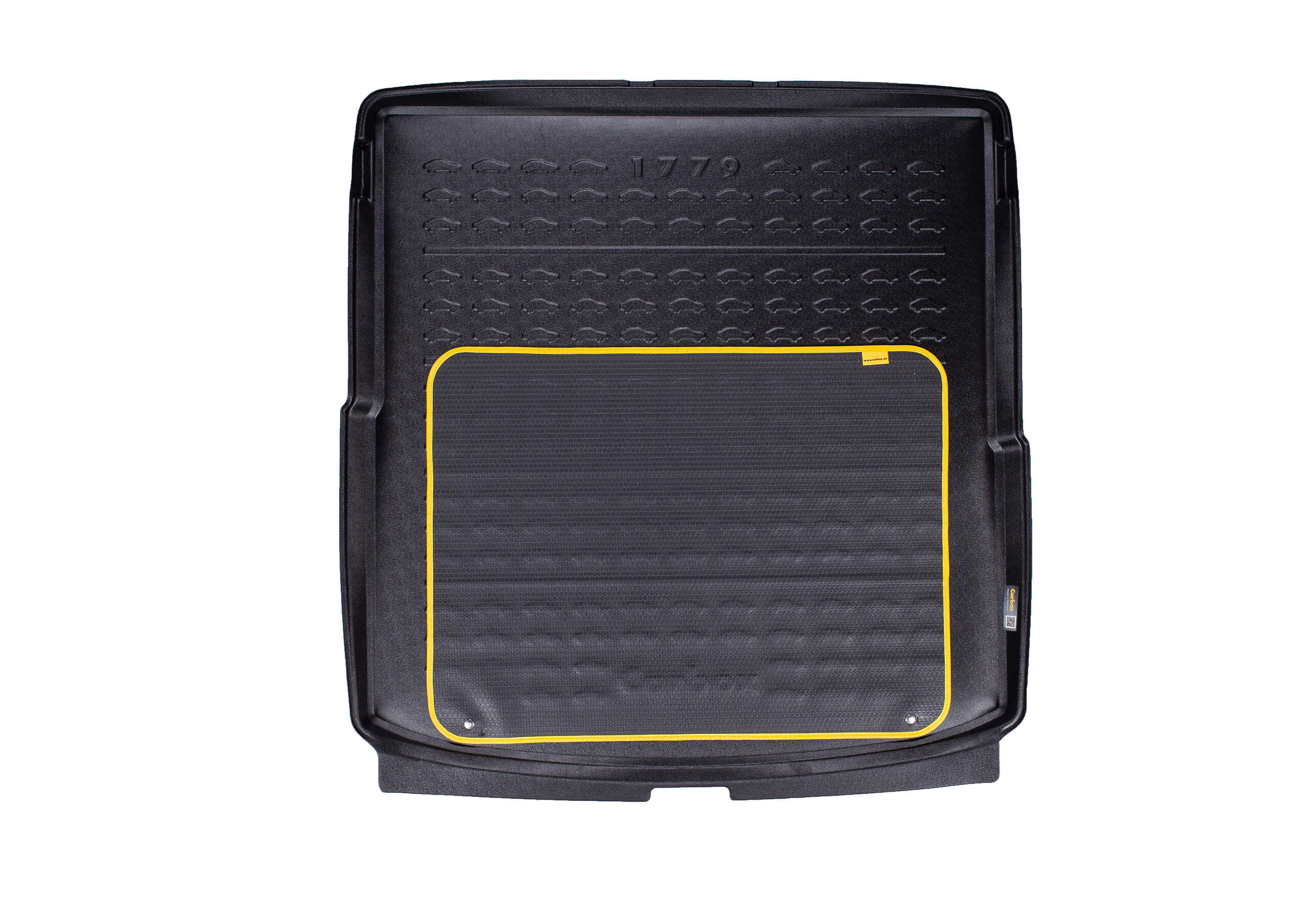 VW Golf est (1320) boot floor in upper positionCarbox Form S boot