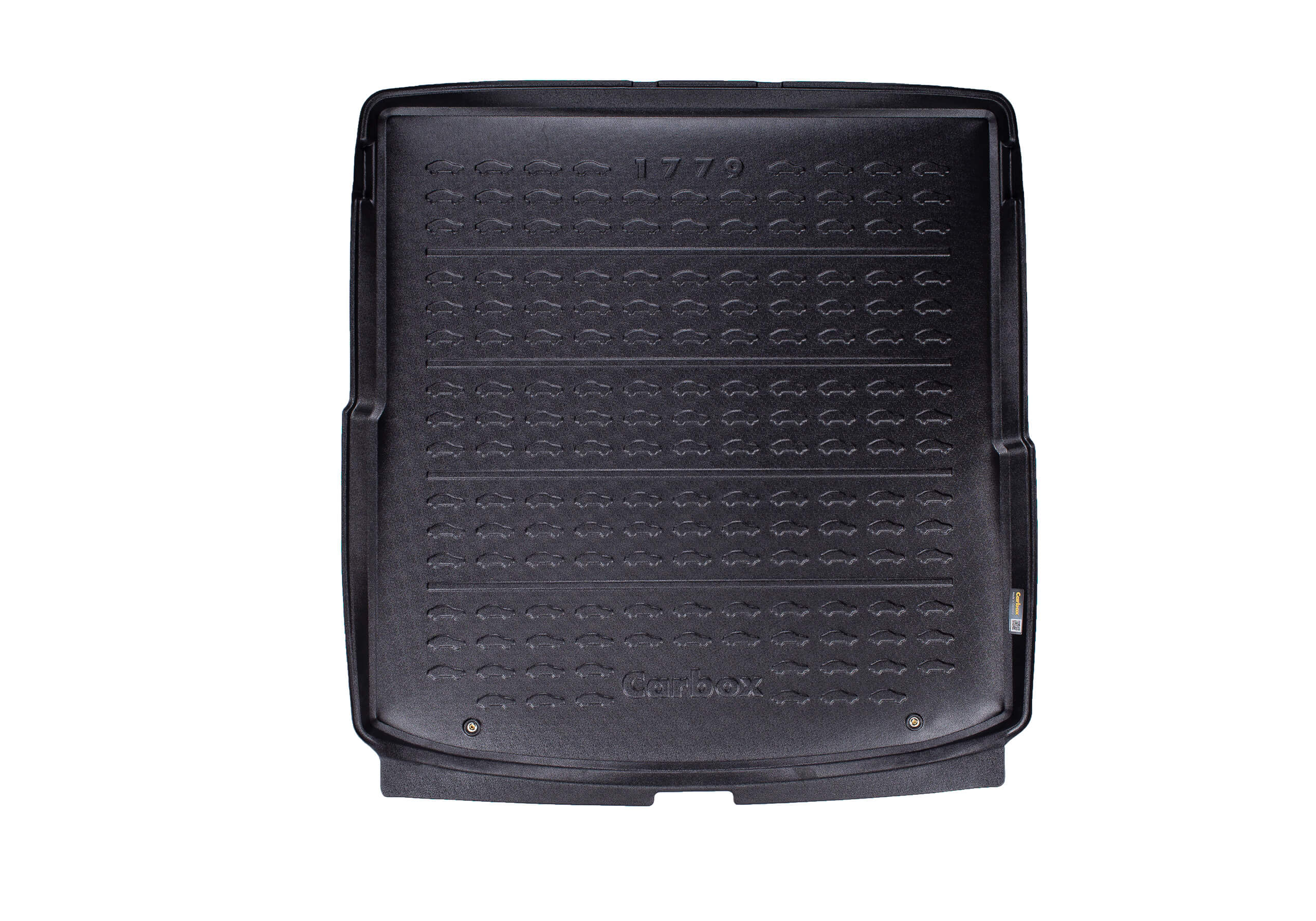 Carbox Form S boot liner, black, for VW , 201779000: VW Golf est 13-20boot floor in upper position