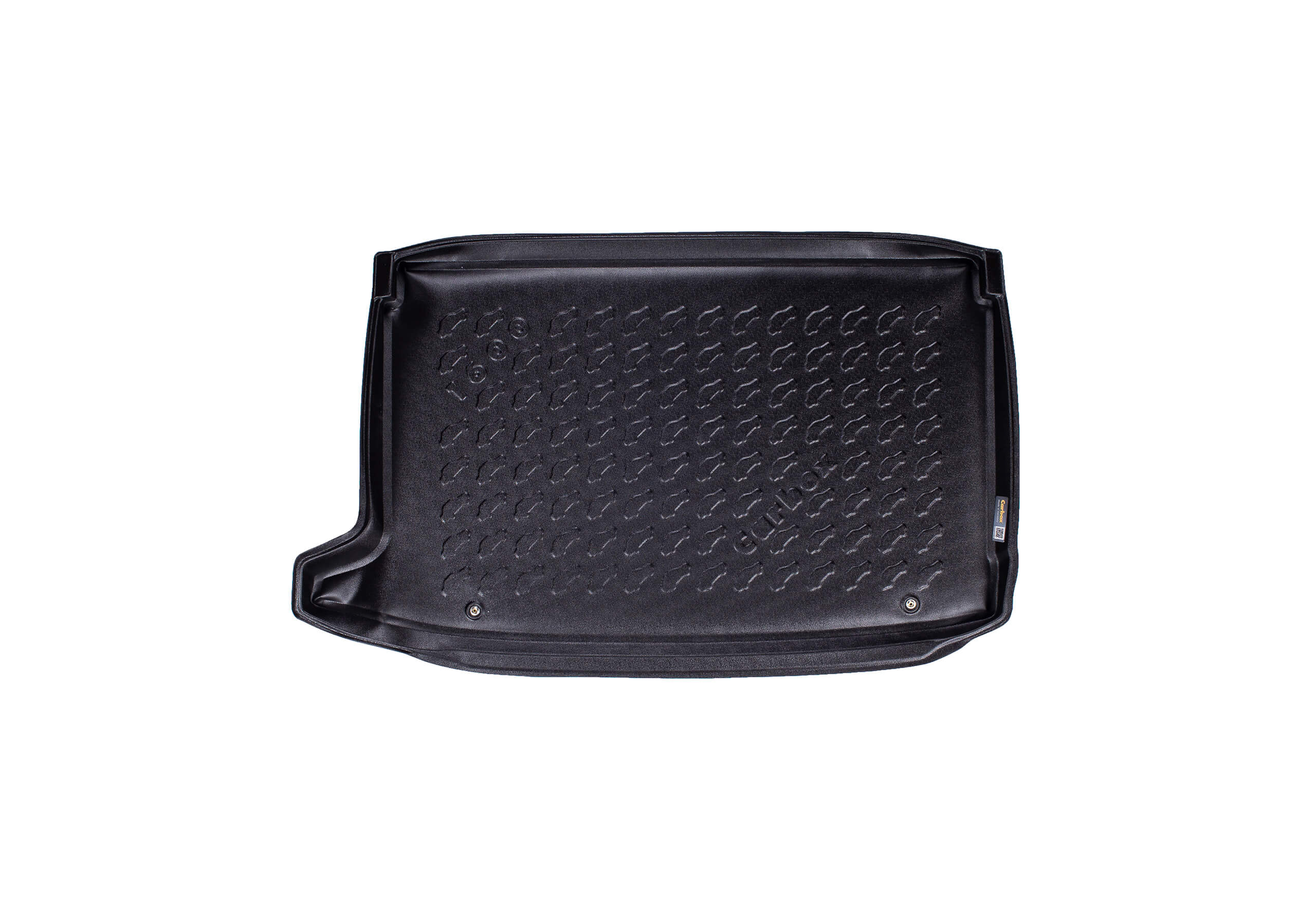 Carbox Form S boot liner, black, for VW Polo, 201600000: VW Polo 3dr 09-18for cars with the boot floor in the higher position
