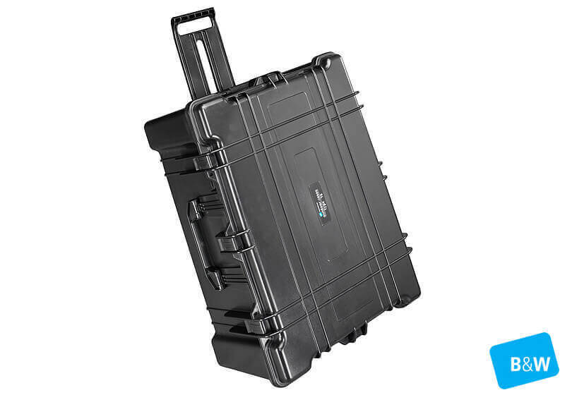 :B&W outdoor.case, Type 78, black, empty, no. 1.7640/B