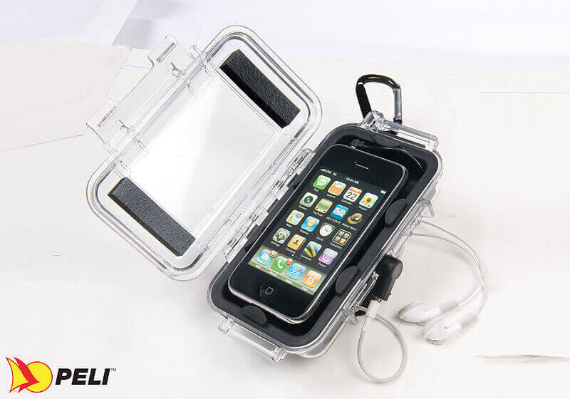 :Peli i1015 iPhone™ & iPOD touch® case Black with black liner, no. PL1015-015-110