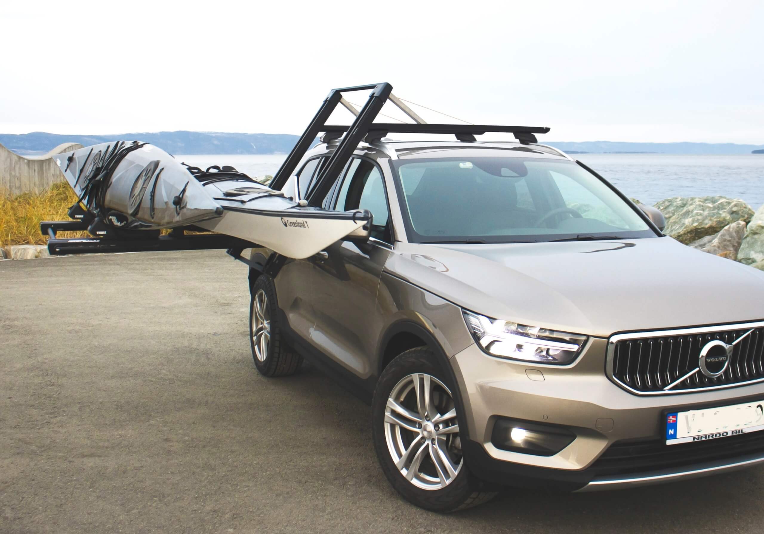Ssangyong Korando (2019 onwards):Dropracks Sport roof loading system (vehicle roof connectors at extra cost)