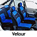 Volkswagen Polo Classic four door saloon (1995 to 2002):Walser seat covers, fabric:
