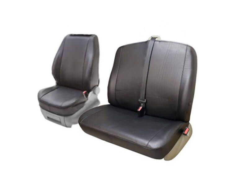 Citroen Dispatch floor cab (2007 to 2016):PeBe Stark Art 1 + 2 seat cover set no. 784523R