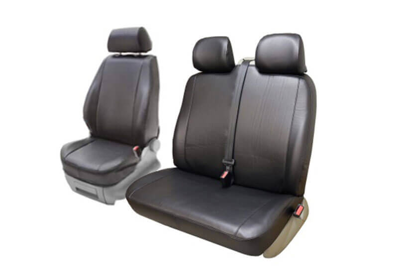 Volkswagen VW T6 Caravelle (2015 onwards):PeBe Stark Art 1 + 2 seat cover set, with headrests, no. 784010NR