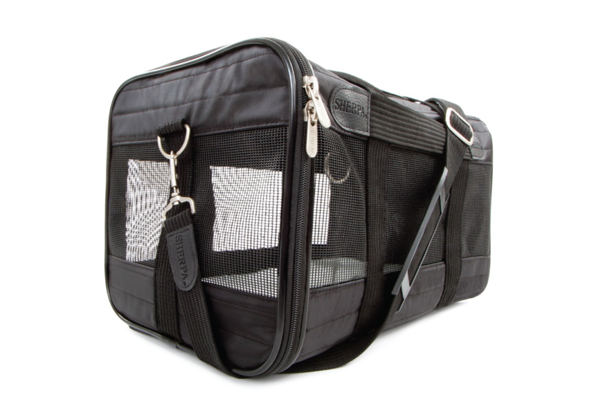 :SHERPA Original Deluxe pet carrier, large black, no. 55511