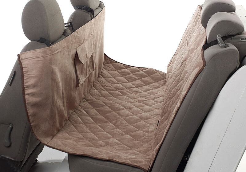 Volvo V70 estate (1997 to 2000):EB Animal Basics velvet hammock, stone and espresso, no. ABVSCHM ST-ES