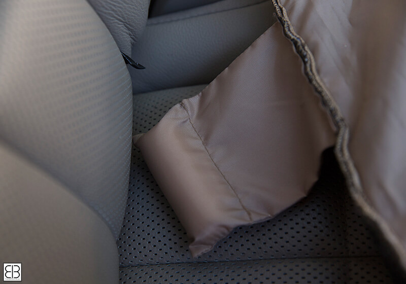 PetEgo EB front car seat protector cover, grey, ERSPFS-GR