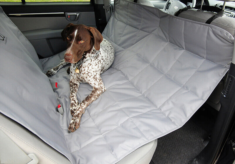 PetEgo EB rear seat hammock car seat protector, extra large, grey ERSPHMXL-GR