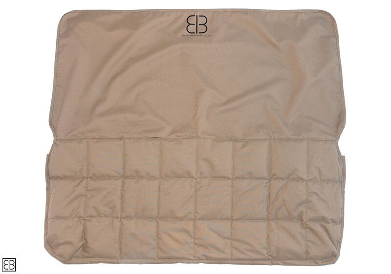 Lancia Dedra (1990 to 1999):EB rear seat protector, standard, tan, no. EBSPRS TN