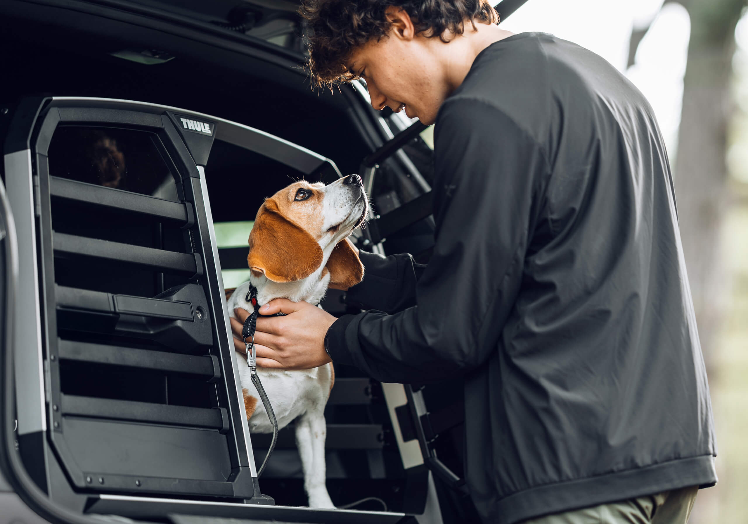 Thule Allax double door, crash-tested dog crate, size L Compact, 770003