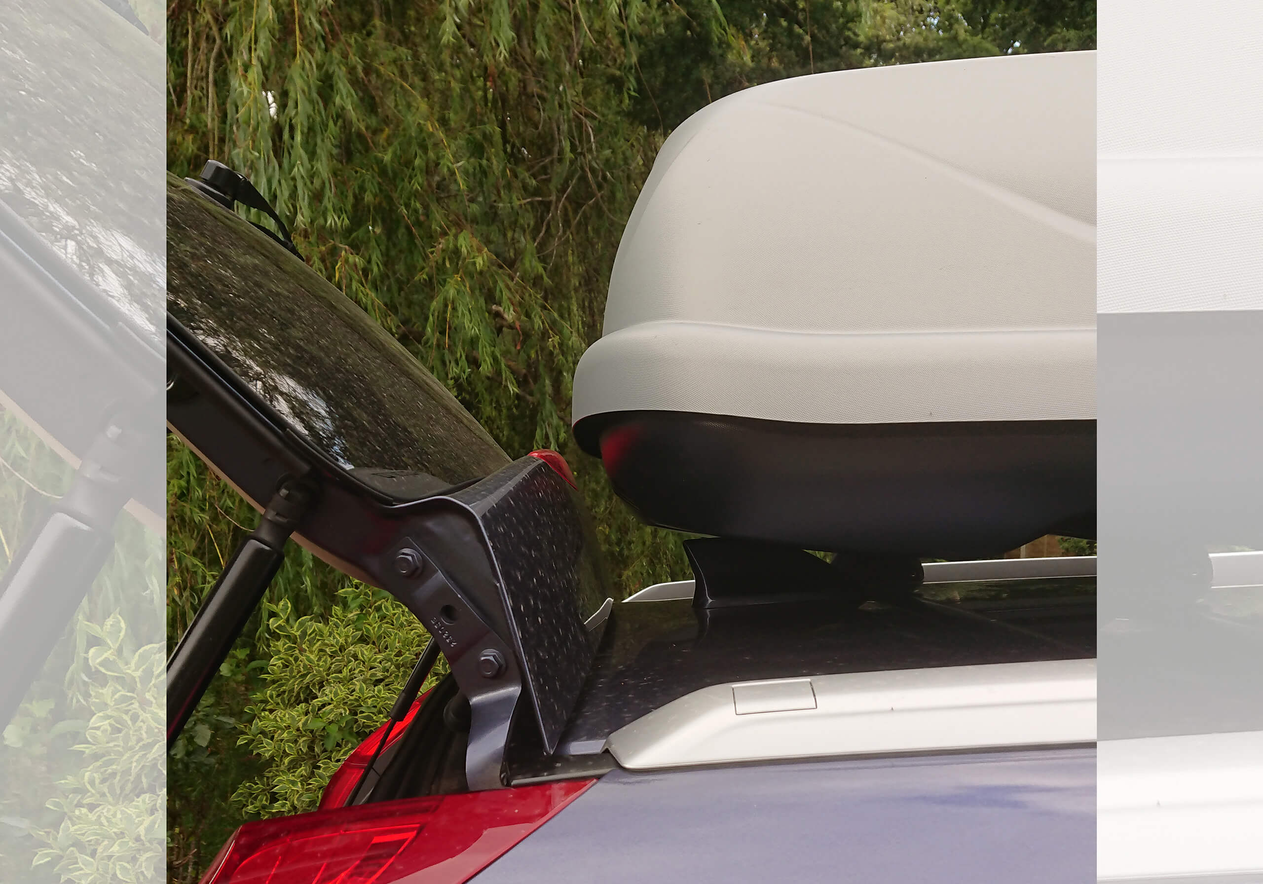 Honda CRV (1218) Fitting a roof box and opening the tailgate on a CRV