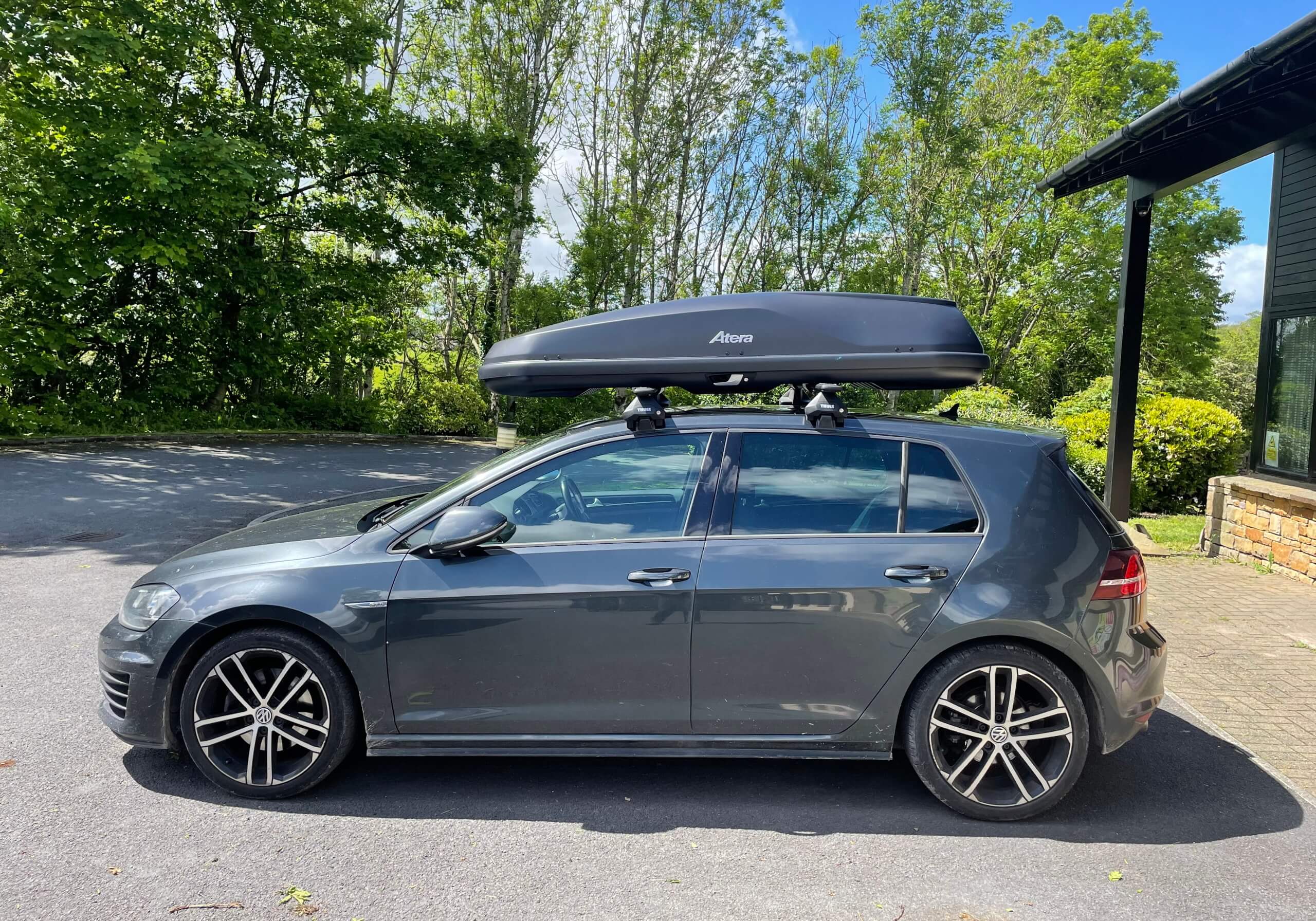 Atera Casar XL roof box gloss black no. 082294