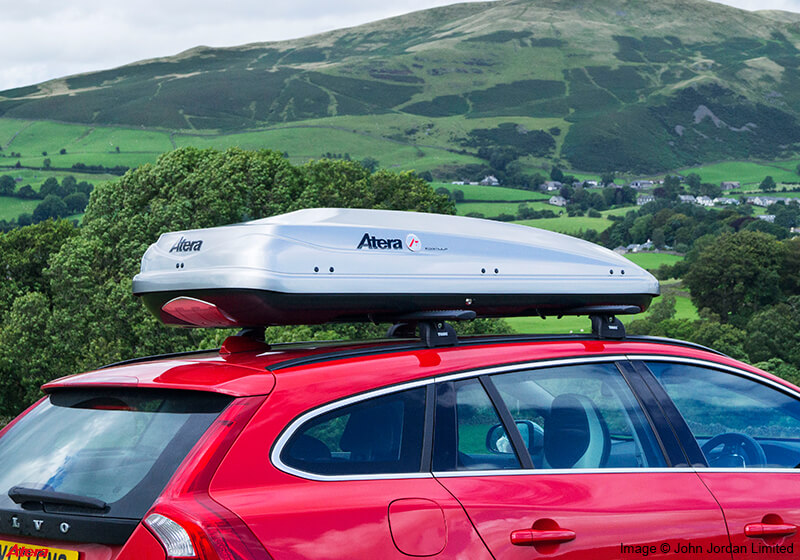 Atera Formula silver Carbon roof box roof bars AR2280