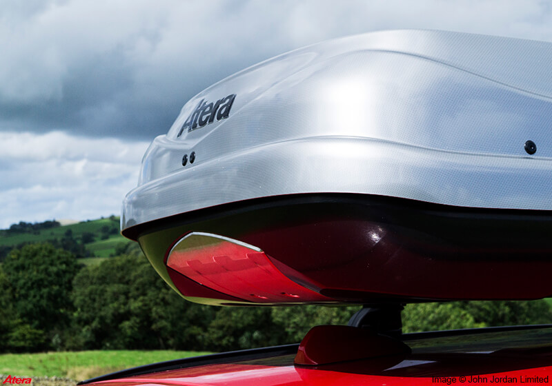 Atera Formula silver Carbon roof box roof bars AR2280