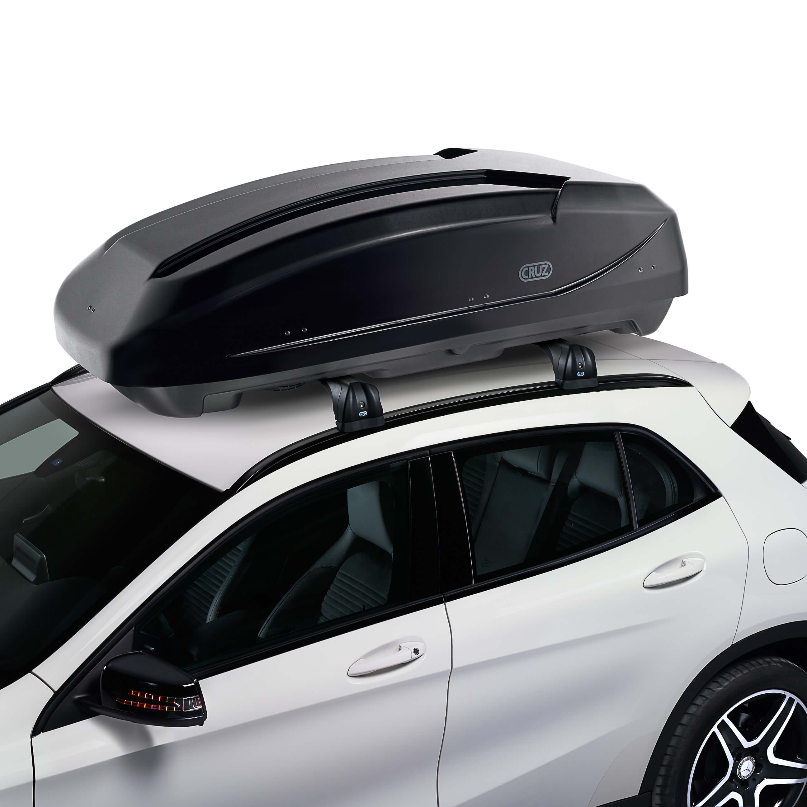 CRUZ Paddock 400 roof box, black glossy, 940-705