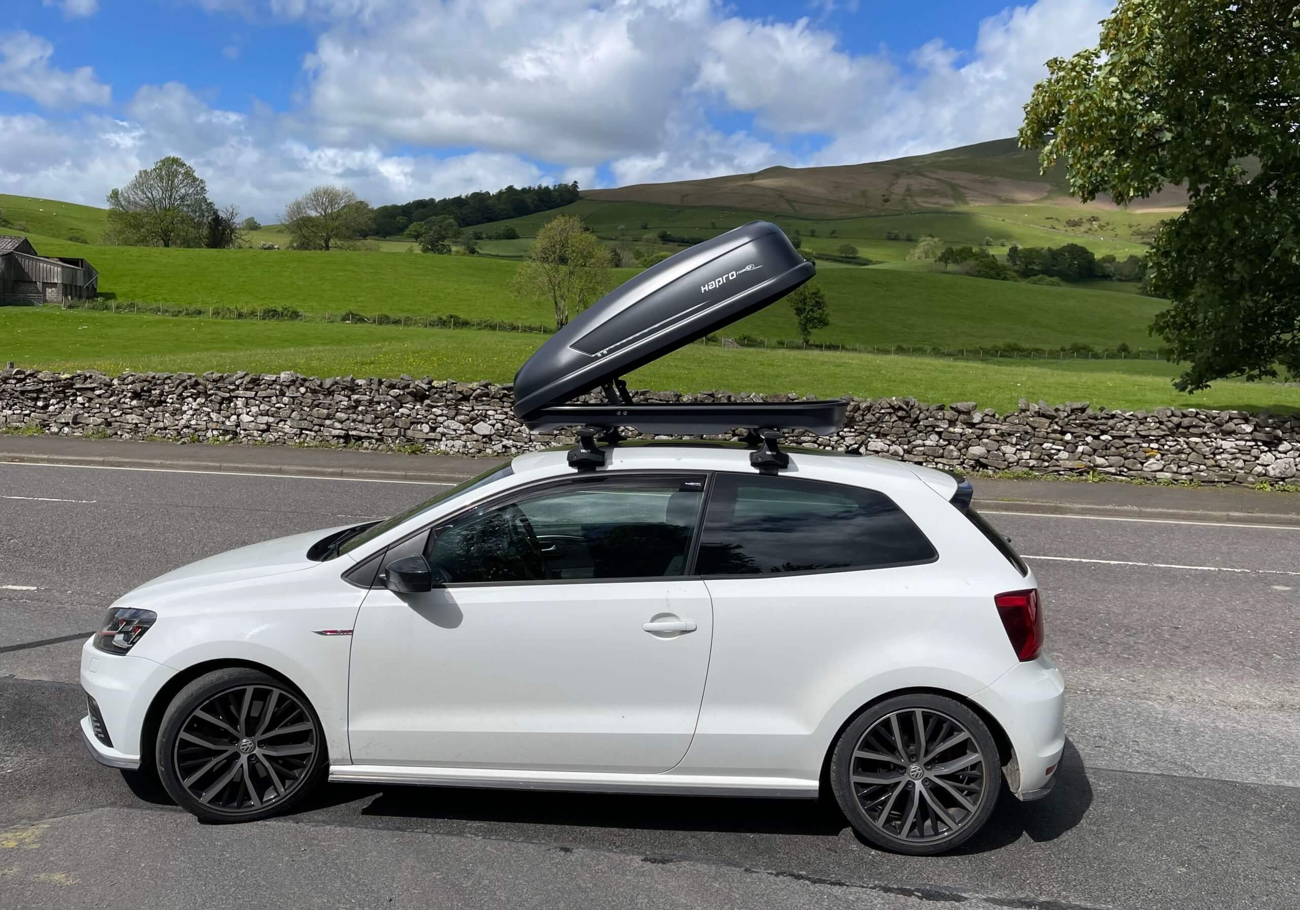 Vw polo hotsell roof box