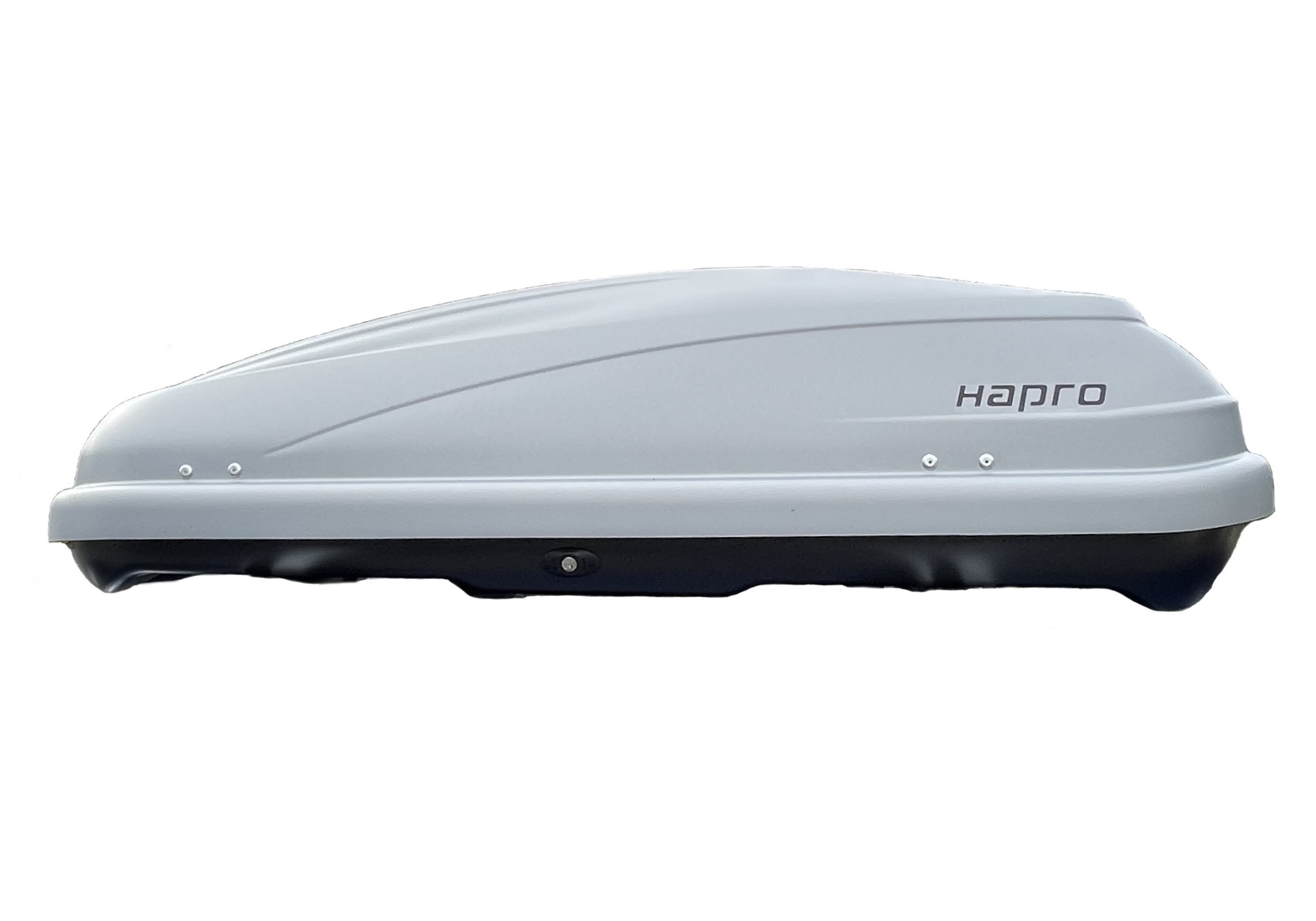 :Package deal: Hapro Roady 4000 left-hand opening, silver-grey, box and bars