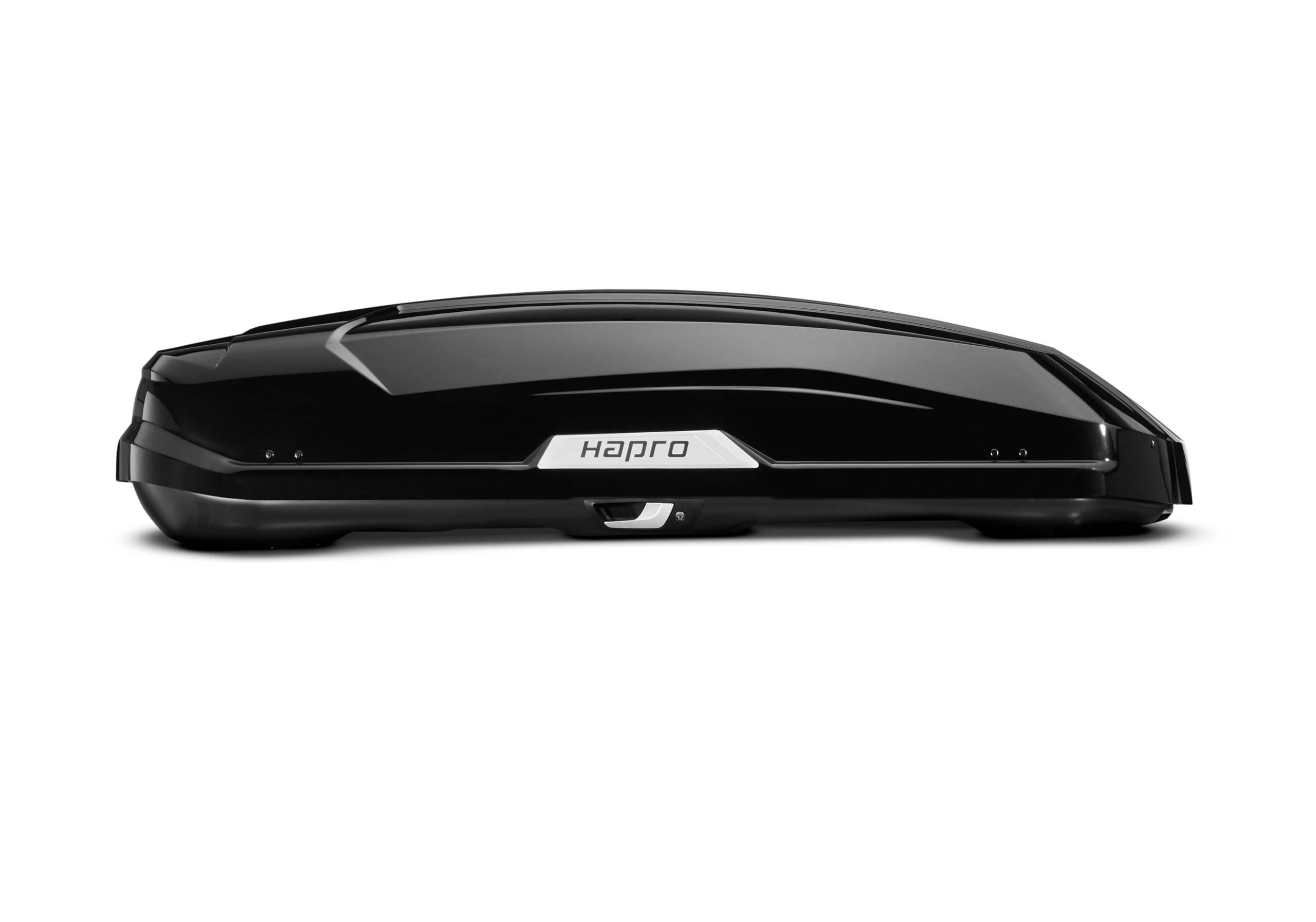 :Package deal: Hapro Trivor 440 metallic black roof box and bars