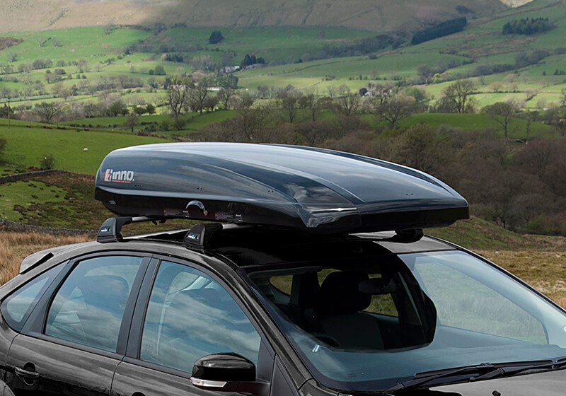 INNO Shadow 16 roof box, black, no. INRS16B (BRA1250).