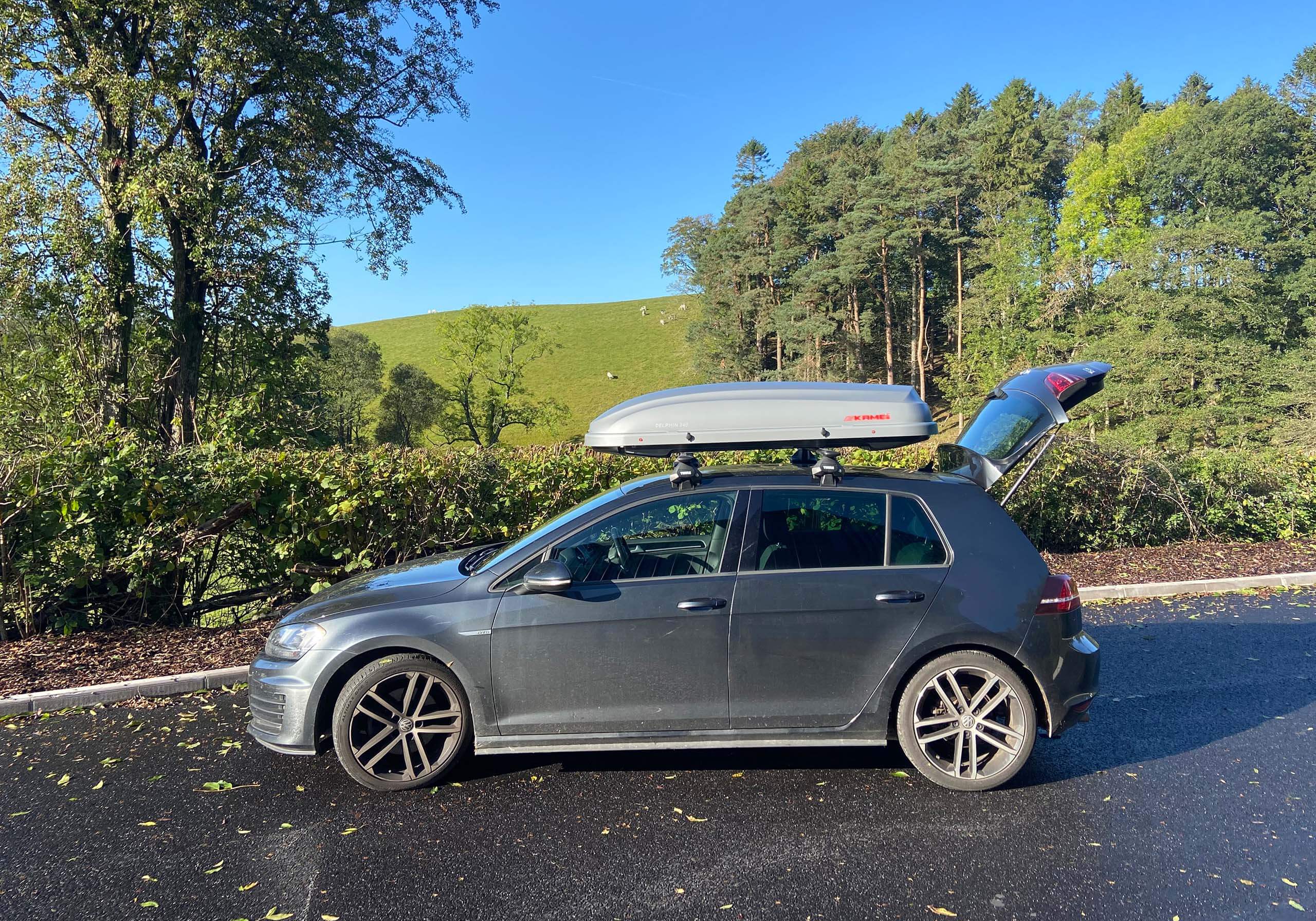 Volkswagen roof box 340 litres cheap