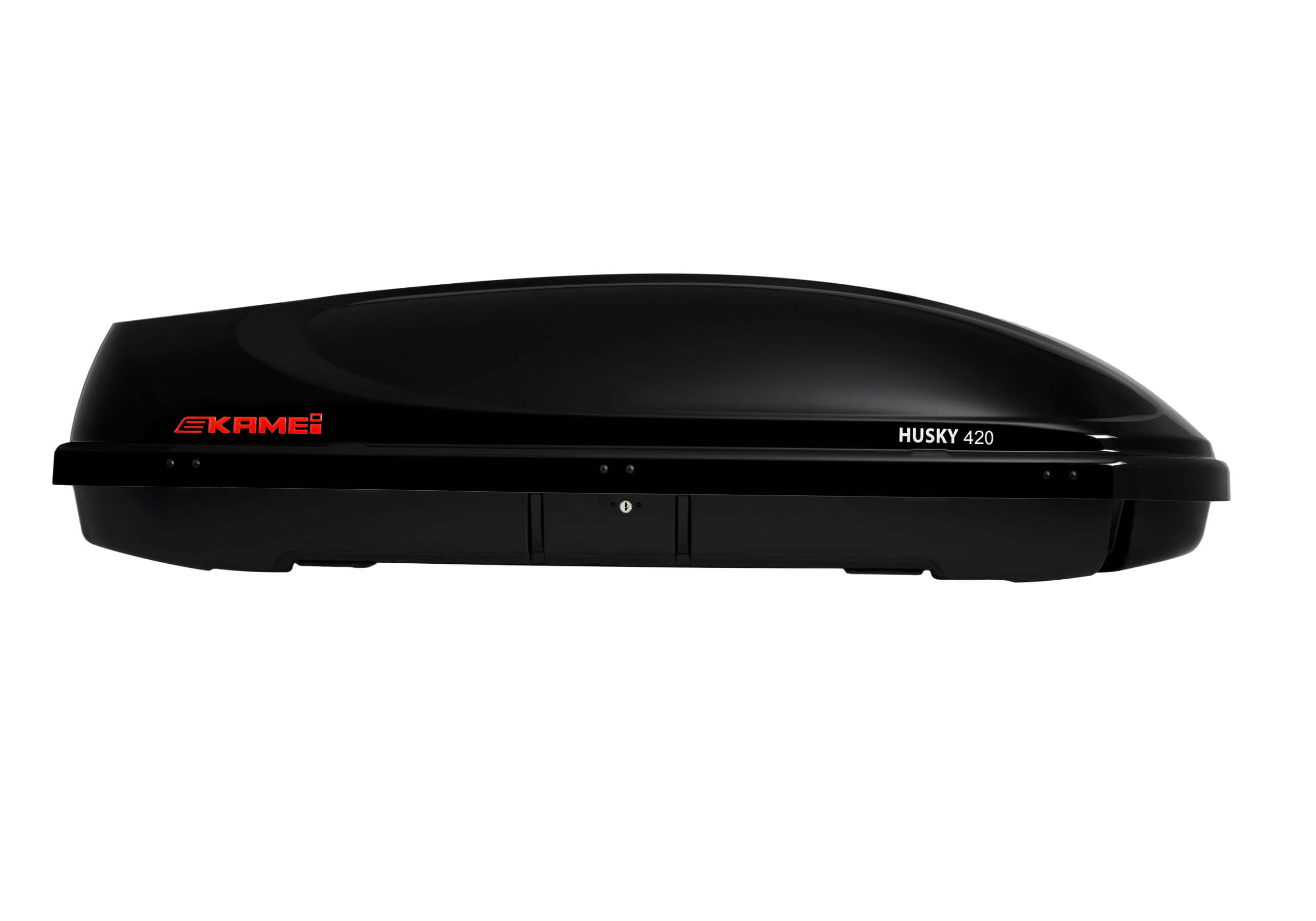 :KAMEI Husky 420 gloss black DuoLift roof box no. KM422 (K)