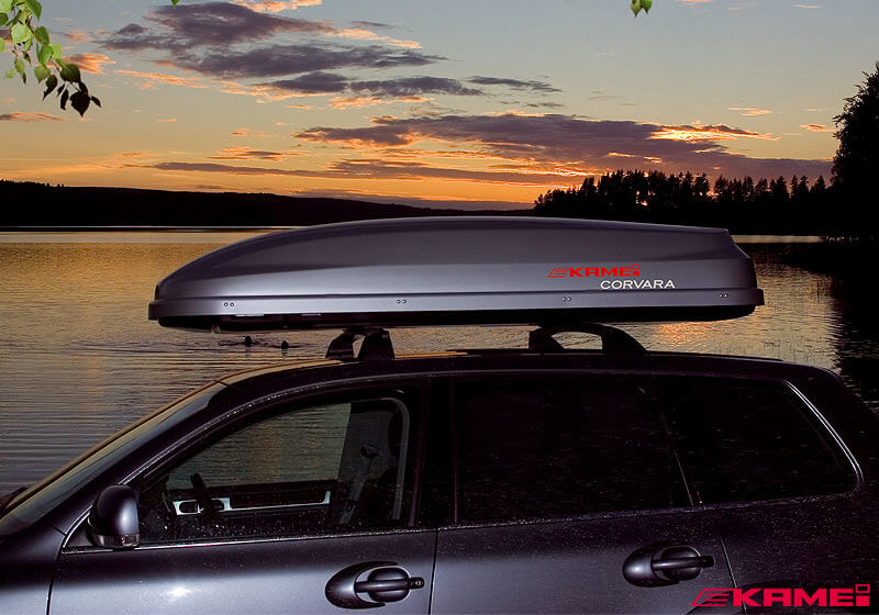 The Roof Box Company KAMEI Corvara 310 Duolift titanium metallic roof