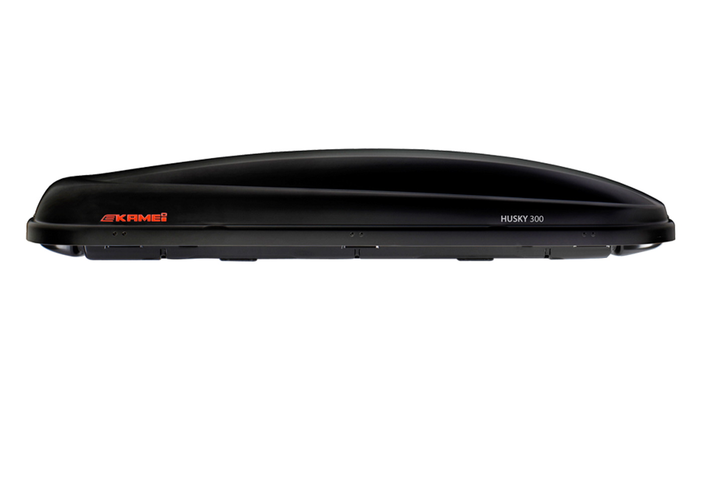 :KAMEI Husky 300 black roof box LEFT side opening no. KM321 (0 81321 01)