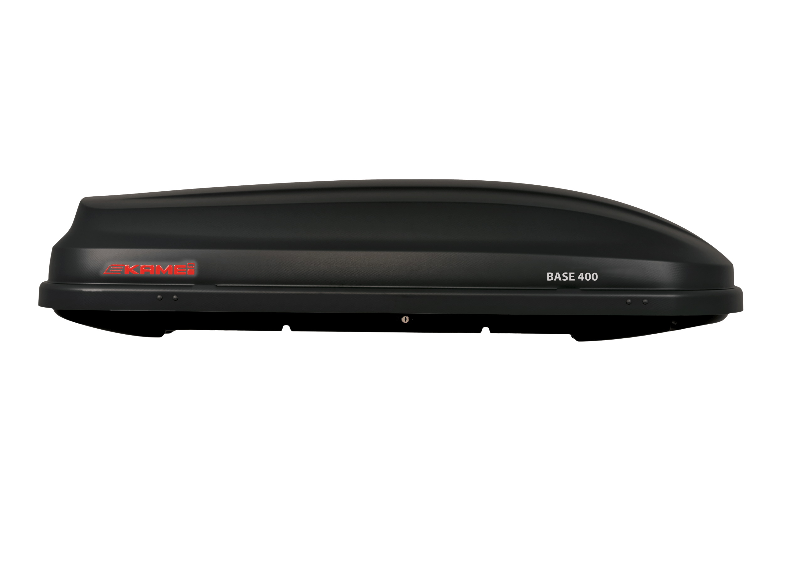 :KAMEI Base 400 matt black DuoLift roof box, no. KM400 - Return no. 369