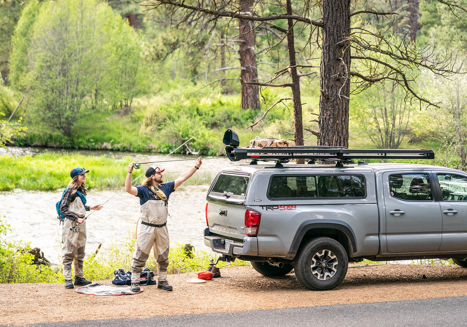 Yakima doublehaul rooftop fly rod carrier online