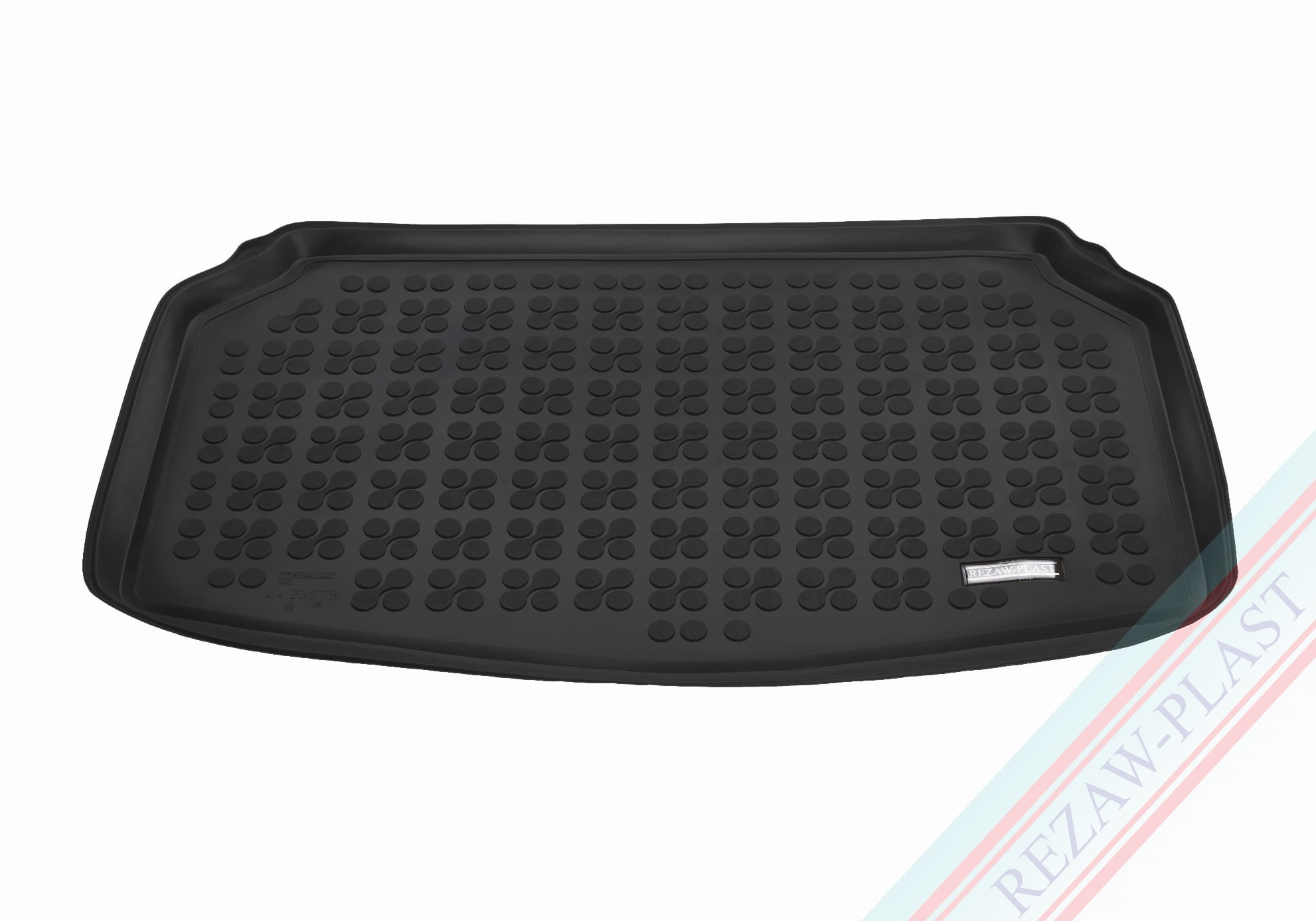 Mazda 2 Hybrid five door (2022 onwards):Rezaw-Plast boot liner, black, no. RZ231779