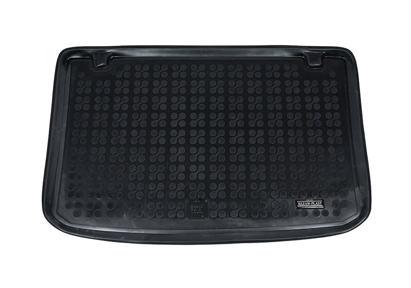 Renault Clio five door (2012 to 2019):Rezaw-Plast boot liner, black, no. RZ231368