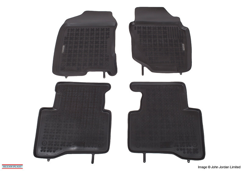 Opel Vectra estate (2003 to 2008):Rezaw-Plast floor mats (set of 4), black, no. RZ240508