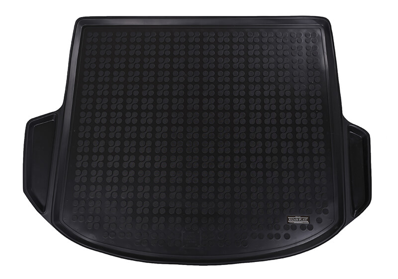 Hyundai Santa Fe (2012 to 2018):Rezaw-Plast boot liner, black, no. RZ230632