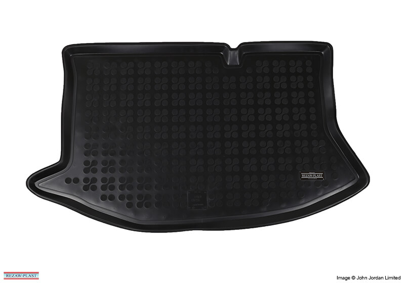 Ford Fiesta five door (2008 to 2017):Rezaw-Plast boot liner, black, no. RZ230430