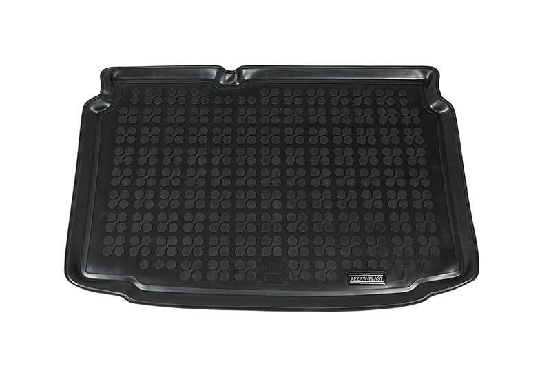 Volkswagen VW Polo five door (2009 to 2018):Rezaw-Plast boot liner, black, no. RZ231853