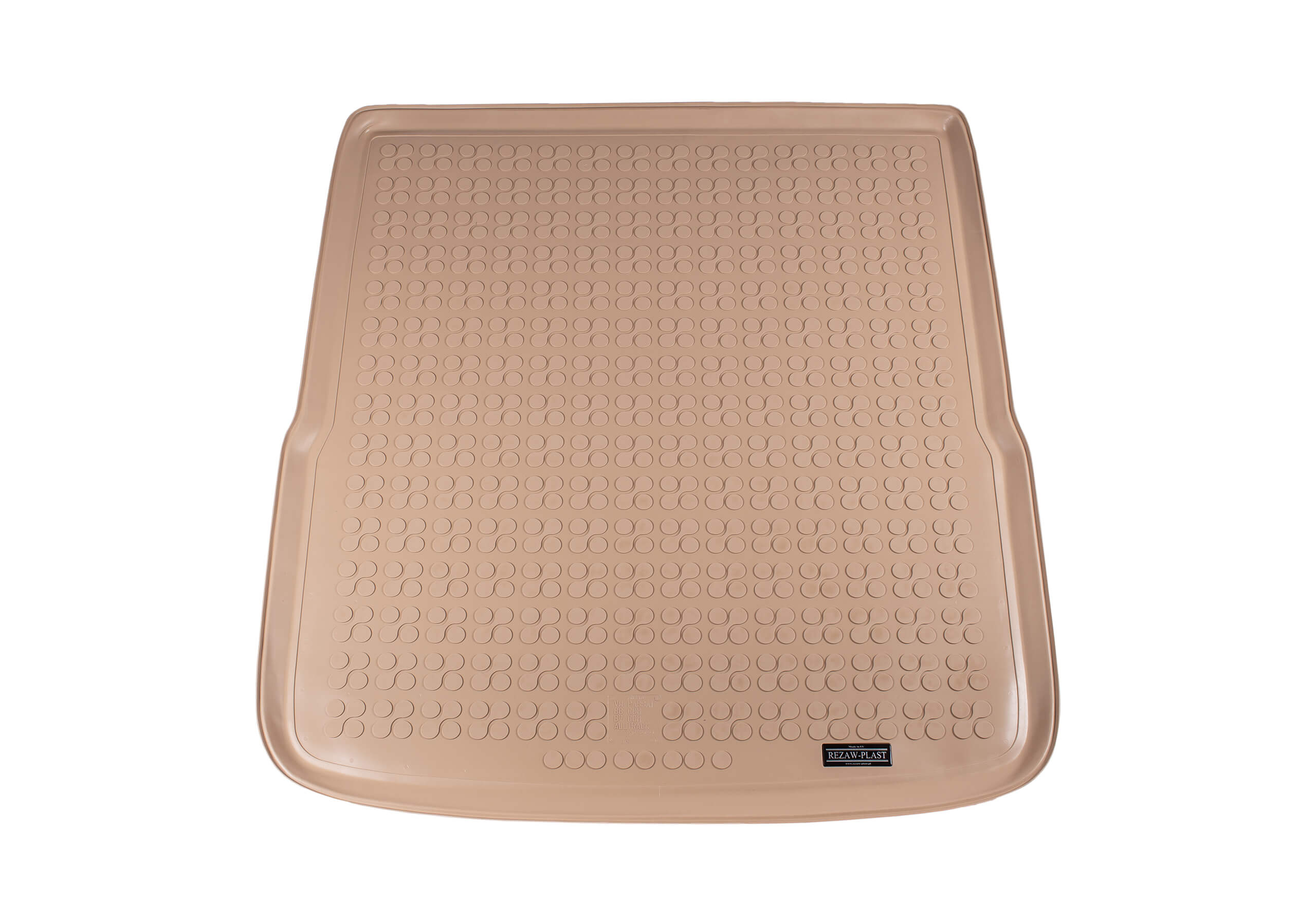 Volkswagen VW Passat estate (2011 to 2014):Rezaw-Plast boot liner, beige, no. RZ231831/B