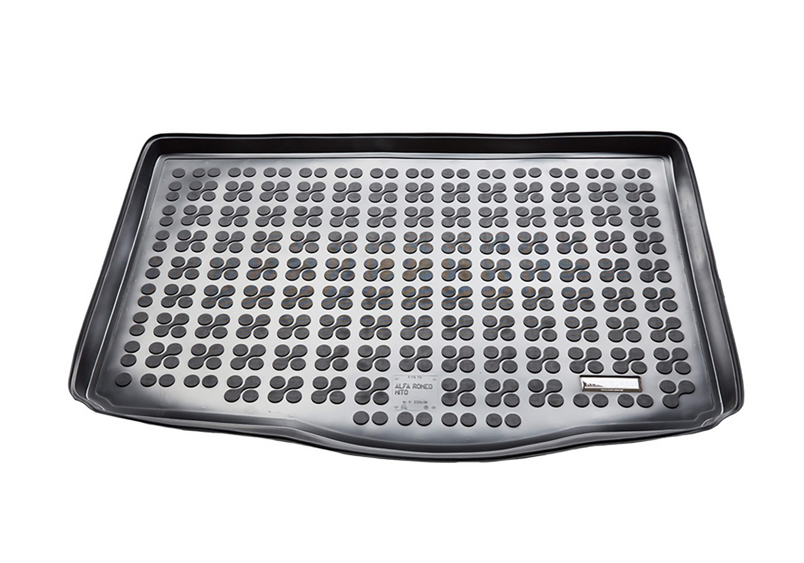Alfa Romeo Mito (2008 to 2019):Rezaw-Plast boot liner, black, no. RZ232408