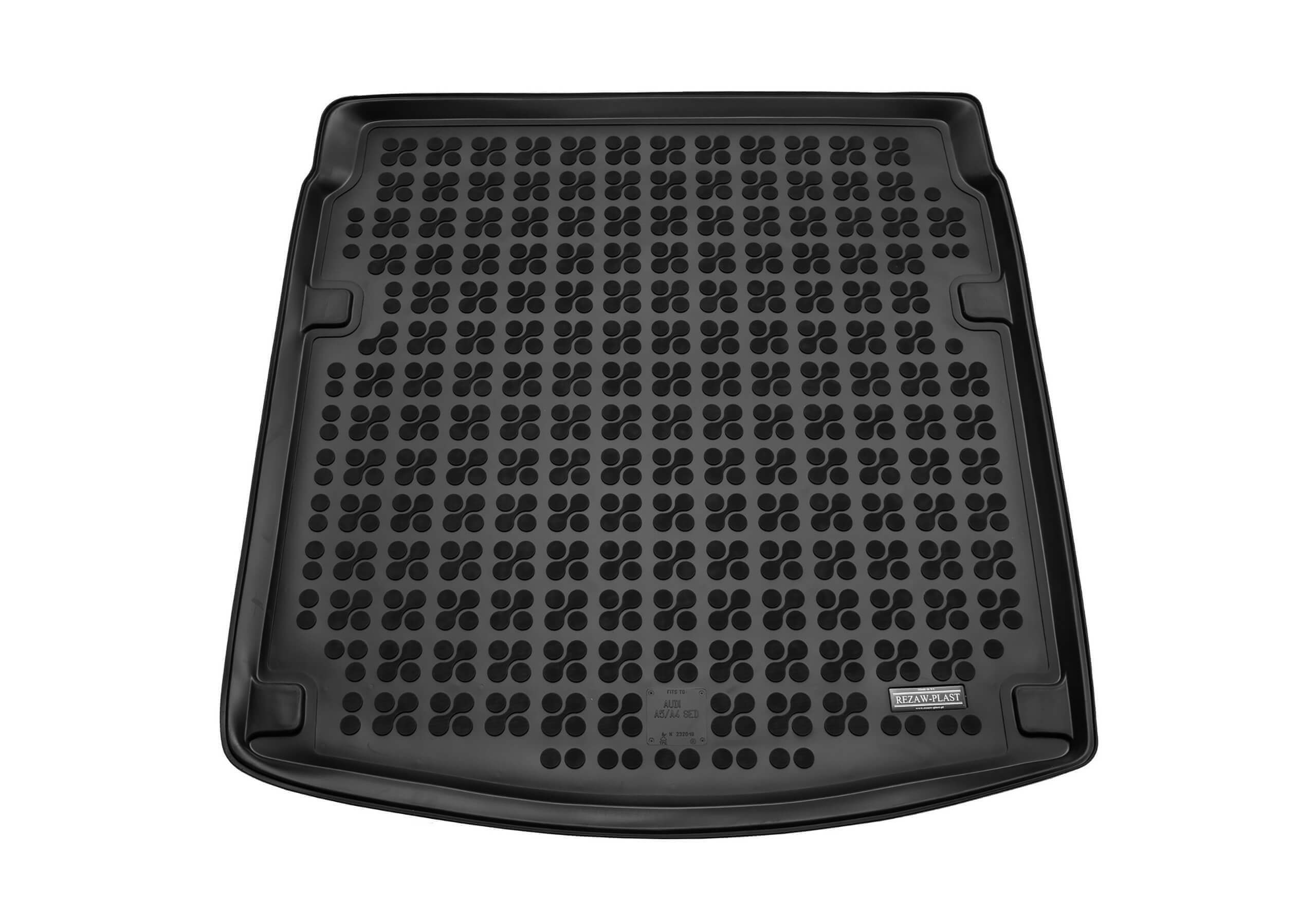 Audi A4 four door saloon (2008 to 2015):Rezaw-Plast boot liner, black, no. RZ232018