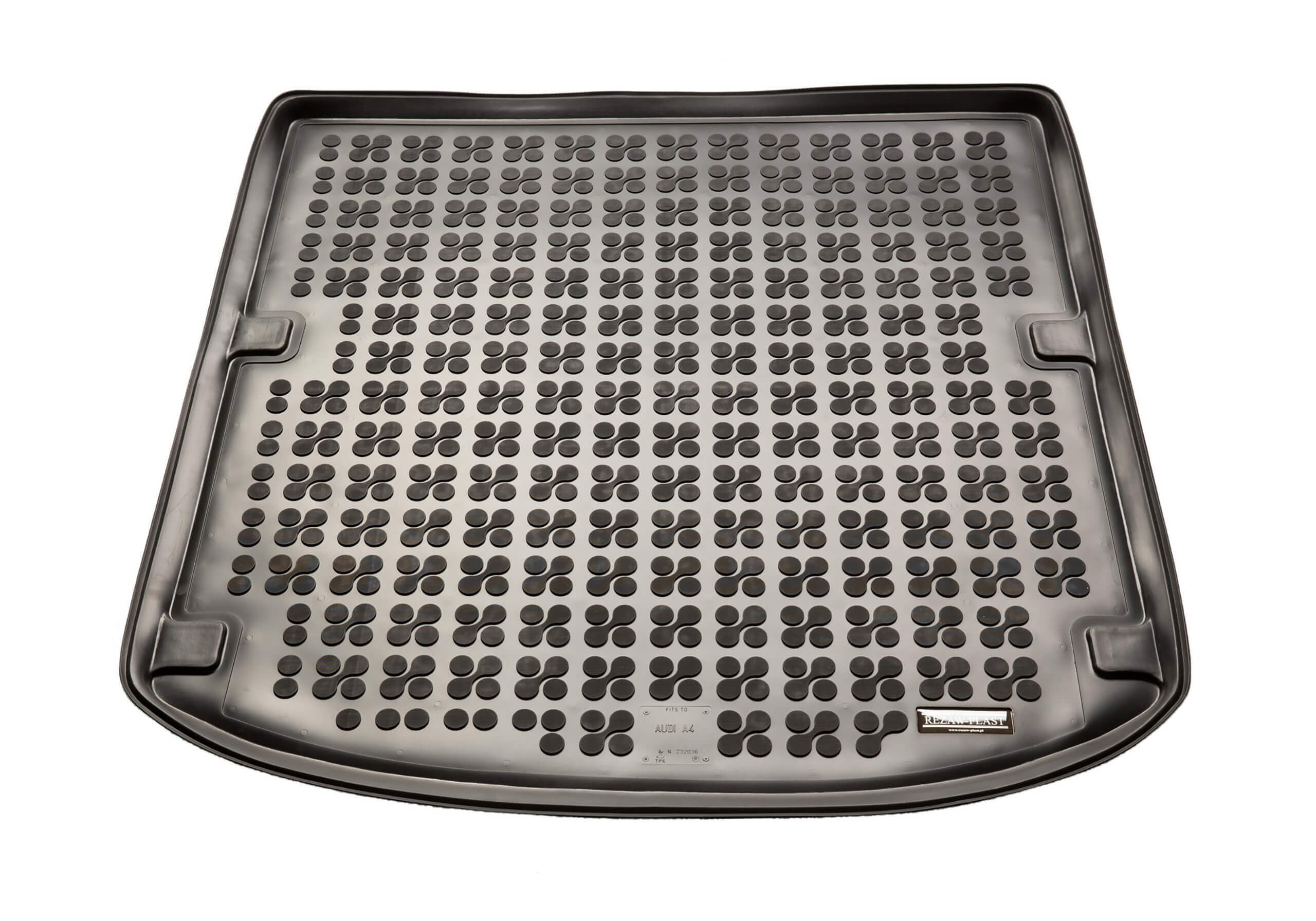 Audi A4 four door saloon (2015 to 2024):Rezaw-Plast boot liner, black, no. RZ232036