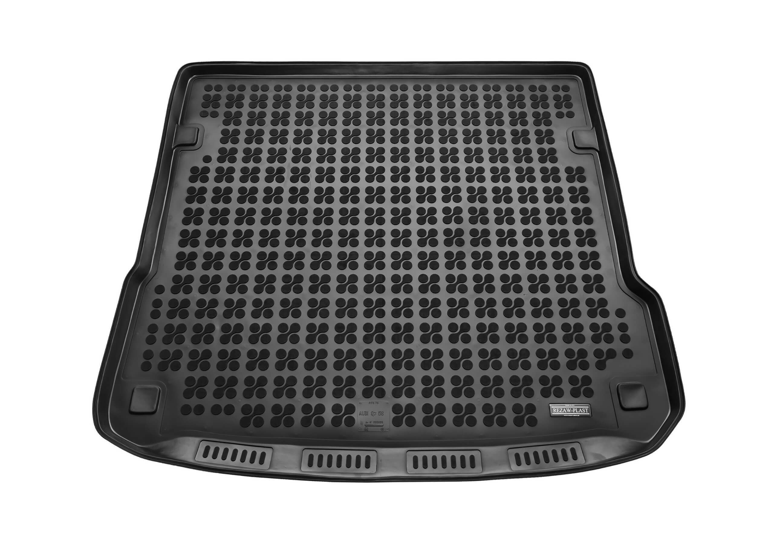 Audi Q7 (2006 to 2015):Rezaw-Plast boot liner, black, no. RZ232020