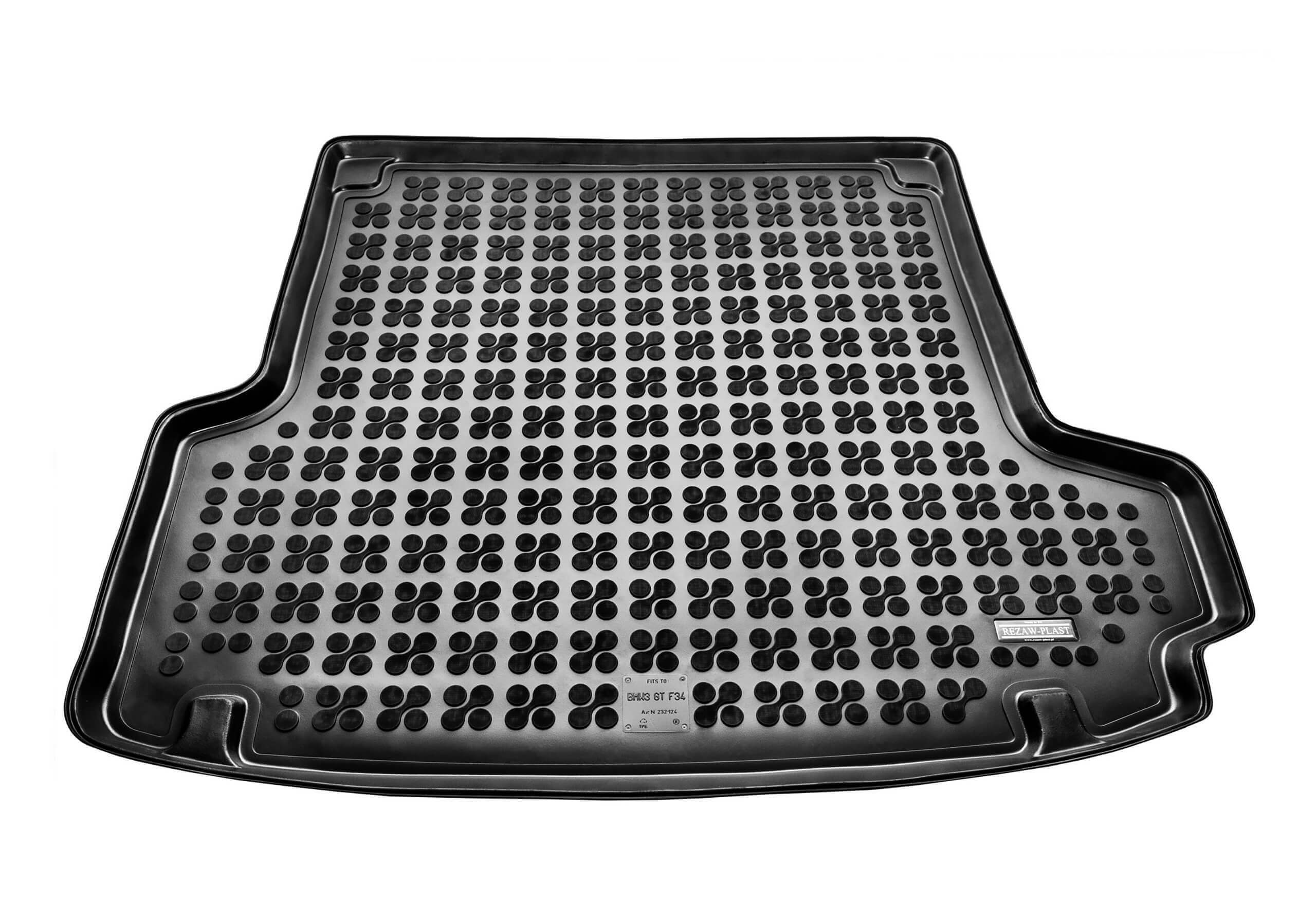 BMW 3 series GT (2013 to 2020):Rezaw-Plast boot liner, black, no. RZ232124