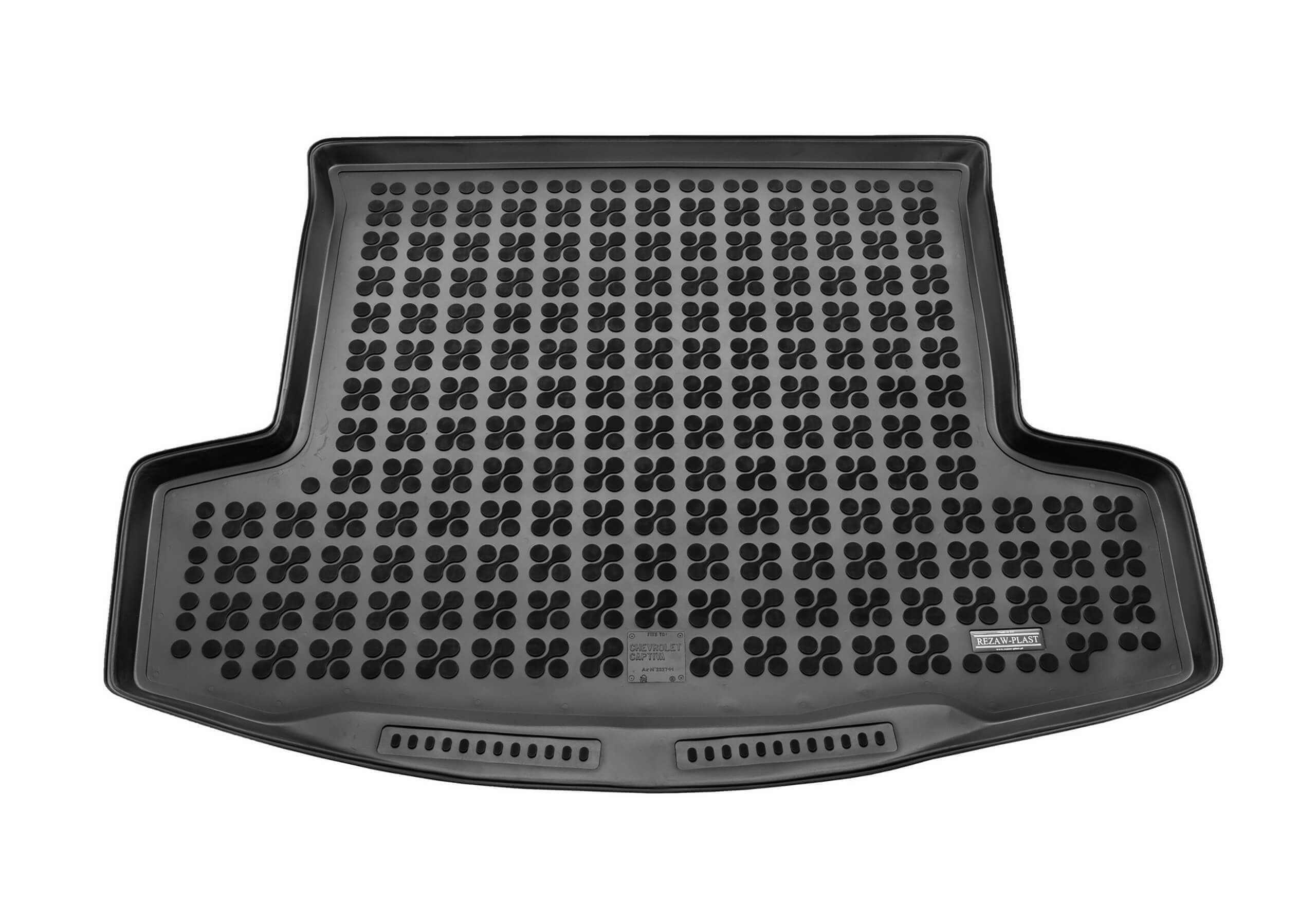 Chevrolet Captiva (2006 to 2016):Rezaw-Plast boot liner, black, no. RZ232711