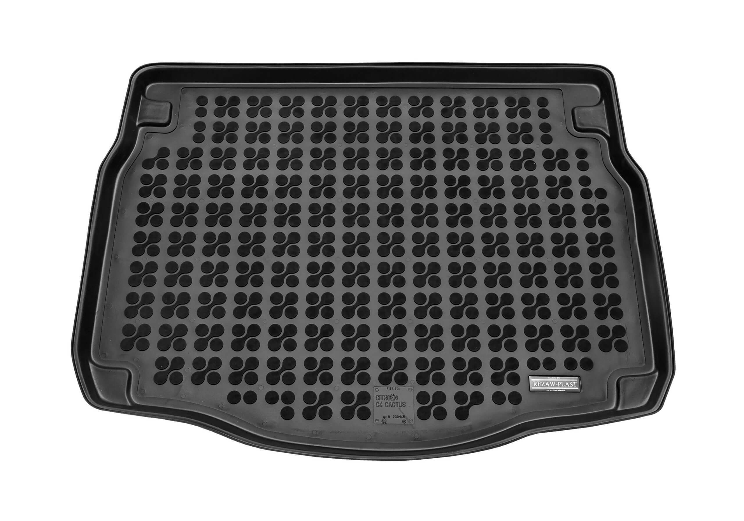 Citroen C4 Cactus (2014 to 2021):Rezaw-Plast boot liner, black, no. RZ230145