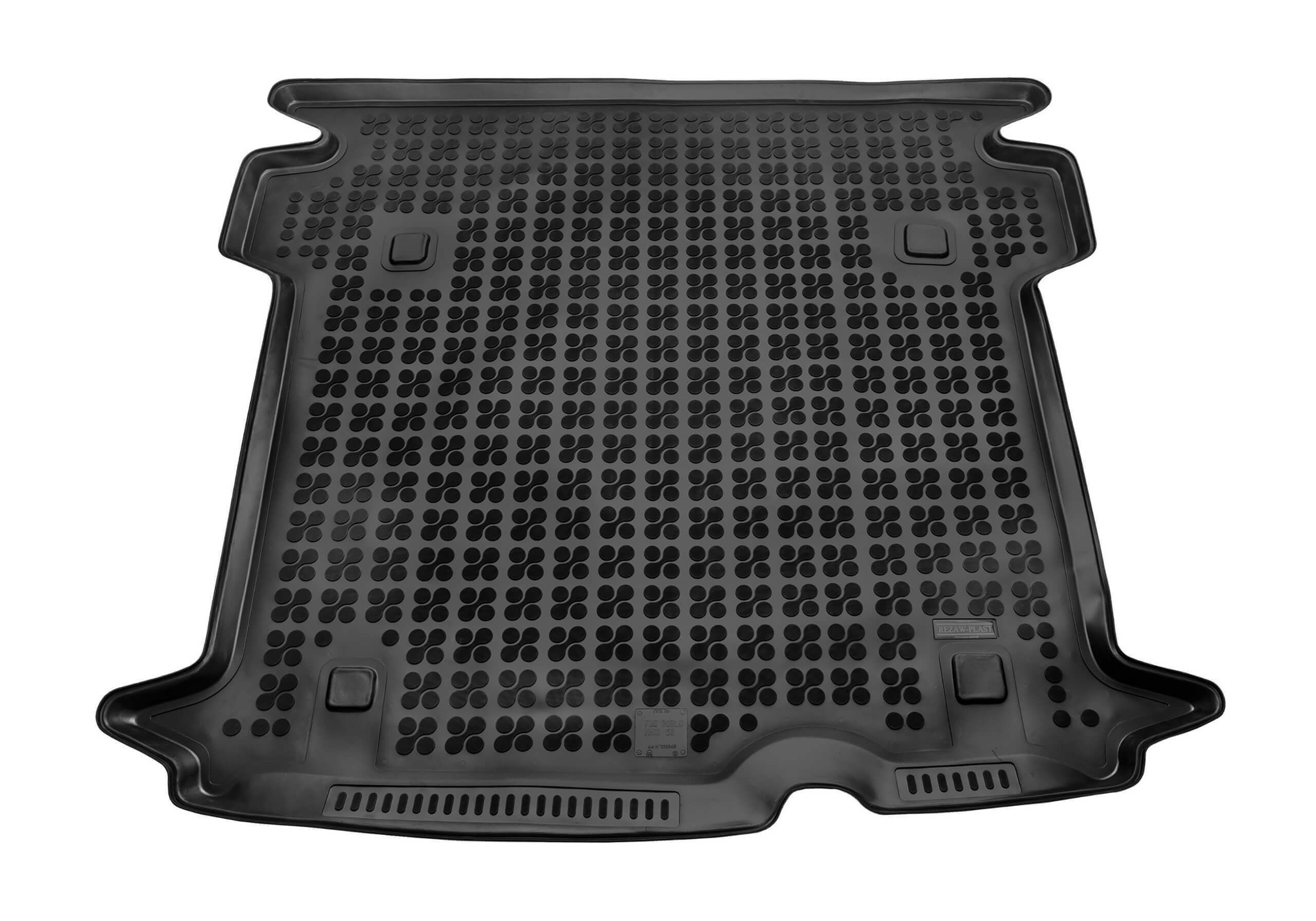 Fiat Doblo Combi L2 (Maxi) (2010 to 2022):Rezaw-Plast boot liner, black, no. RZ230345