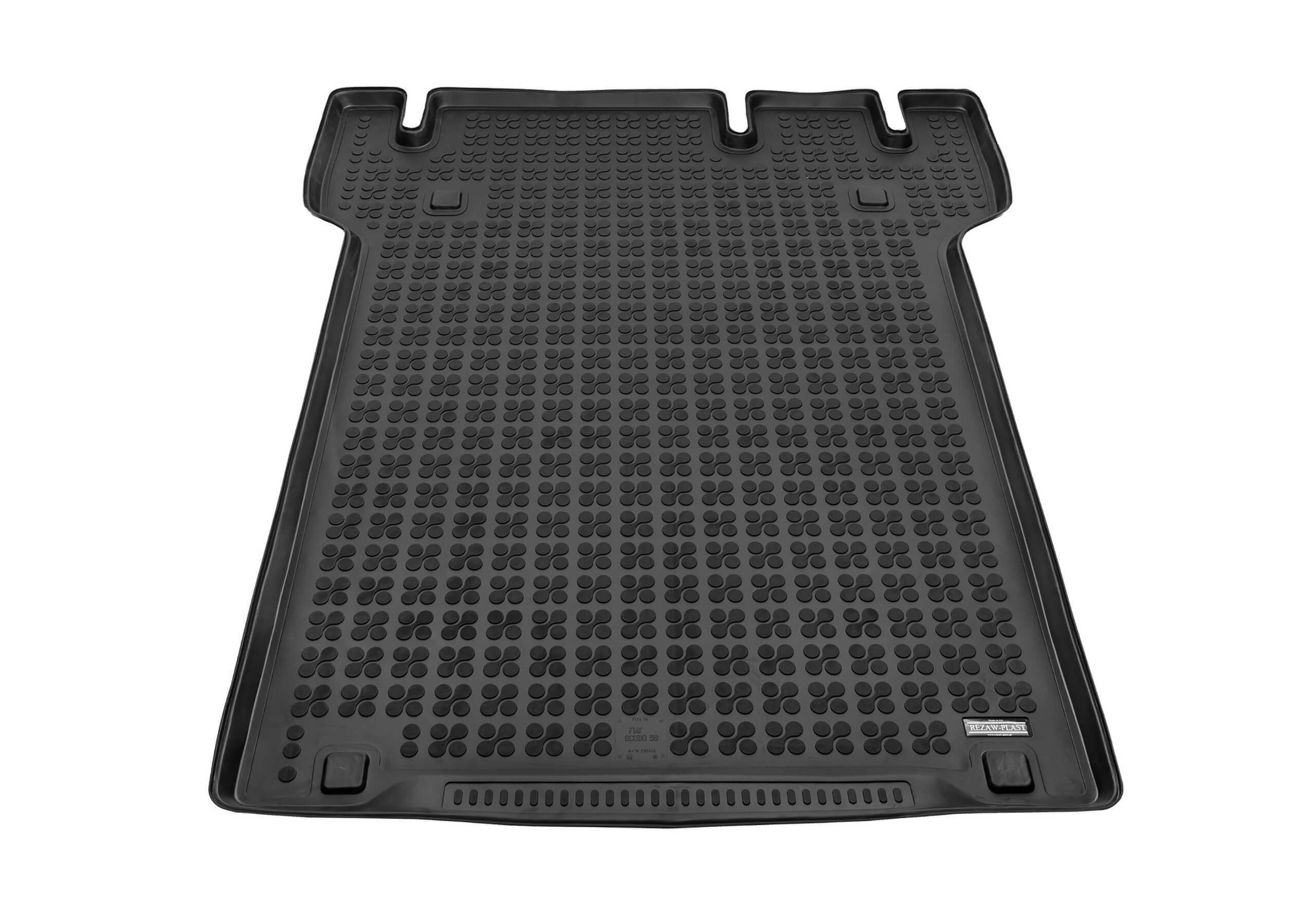 Fiat Scudo Combi L1 (SWB) H1 (low roof) (2007 to 2016):Rezaw-Plast boot liner, black, no. RZ230346