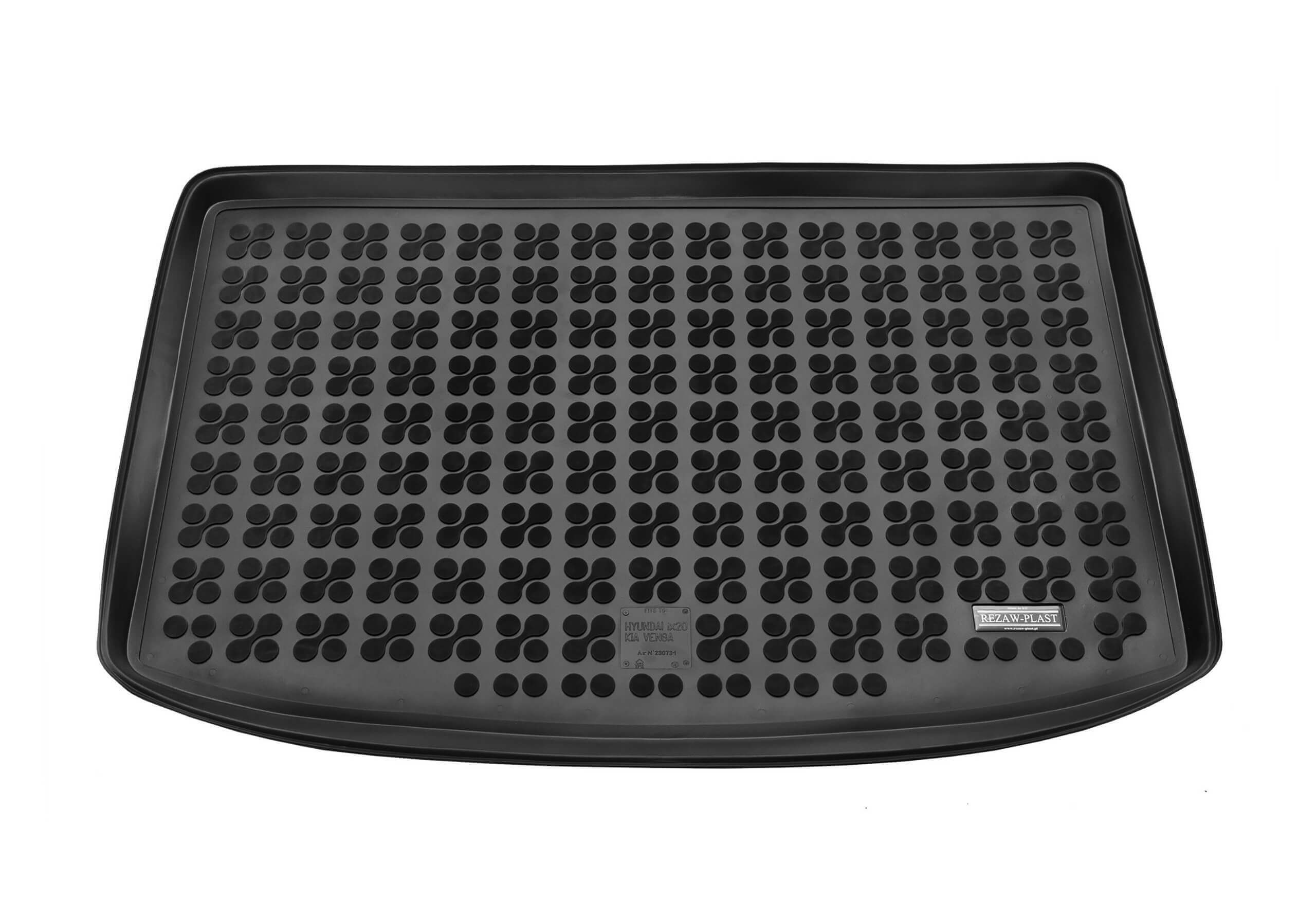 Kia Venga five door (2010 to 2019):Rezaw-Plast boot liner, black, no. RZ230731
